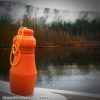 بطری آب جمع شو یو اس تی FlexWare Water Bottle Orange